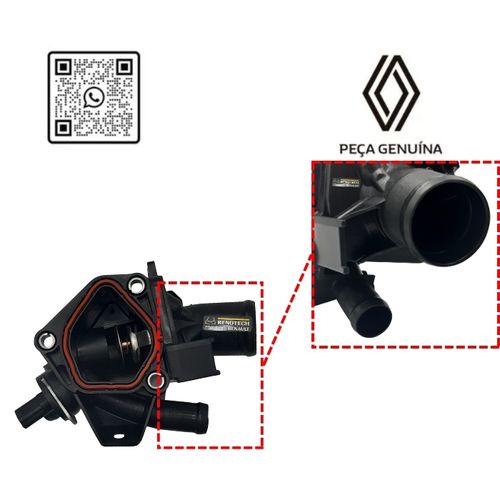 RN 110604 110604371R VALVULA TERMOSTATICA 2.3 16V M9T MASTER 22... - 3